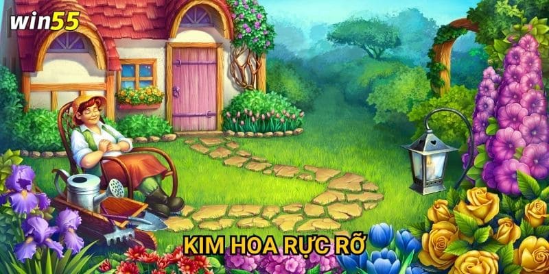 Có phải Kim Hoa Rực Rỡ là slot game đẹp nhất Win55?